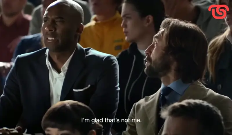 ضربه توپ به صورت پیرلو پیشکسوت یوونتوس